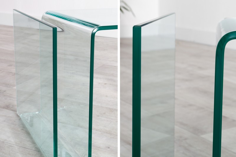 Konferenční stolek Fantome 50cm x 40cm - tvrzené sklo / 22860