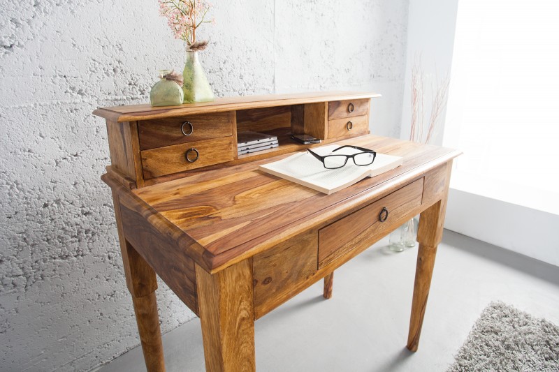Pracovní stůl Hemingway 90cm x 50cm - Sheesham / 36340