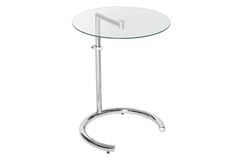 Odkládací stolek Effect 45cm -70cm - stříbrný / 36723