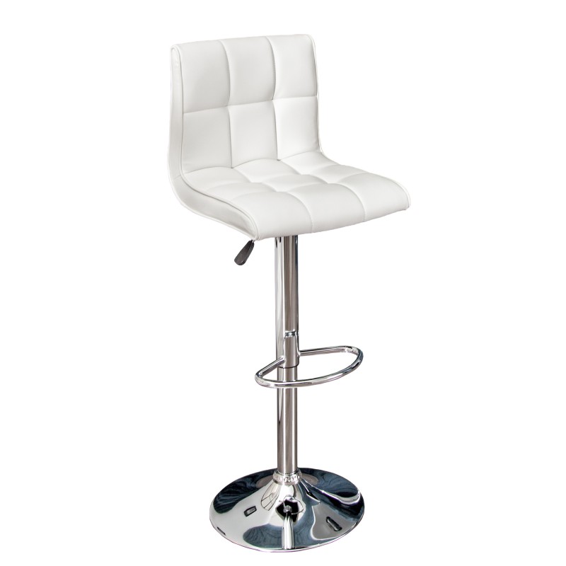 Barová židle Ambiente 90-115cm - bílá / 36919