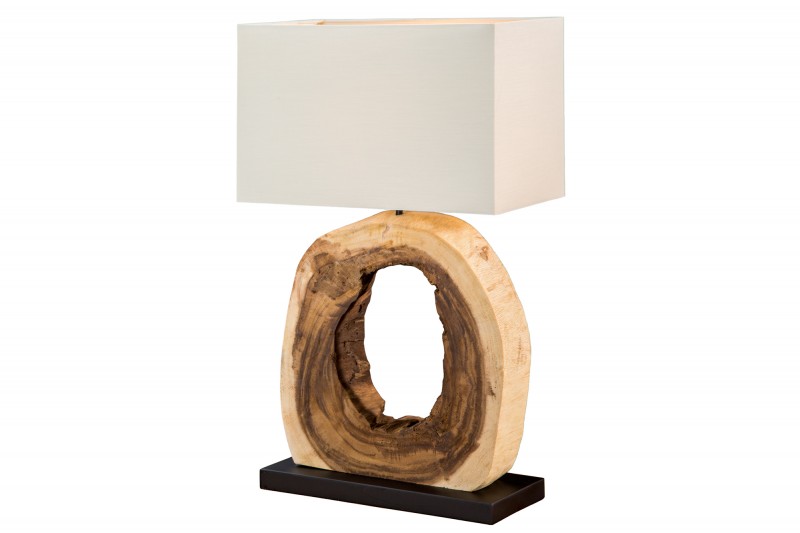 Stolní lampa Cycle 60cm - naplavené dřevo / 36972