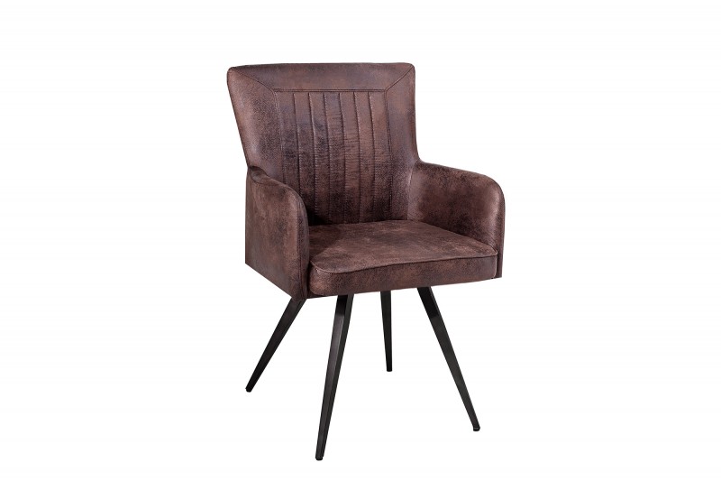 Jídelní židle Windsor - vintage hnědá / 37317 