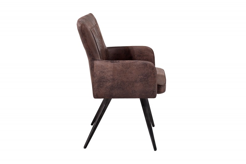 Jídelní židle Windsor - vintage hnědá / 37317 