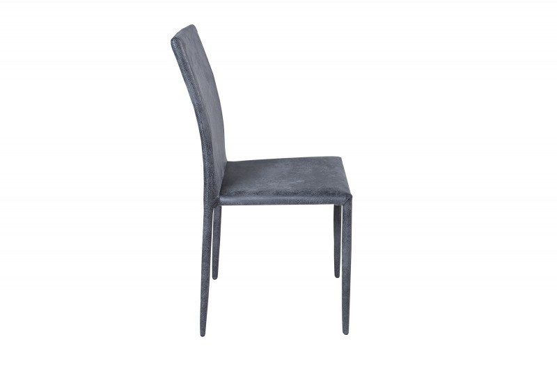 Jídelní židle Doris - starožitná šedá / 37467