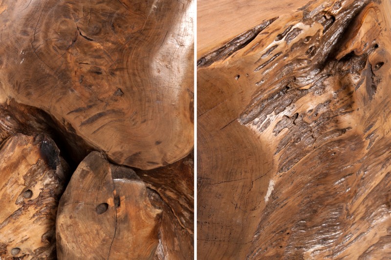 Konferenční stolek Sequoia 30cm x 30cm - sekvoje / 35233
