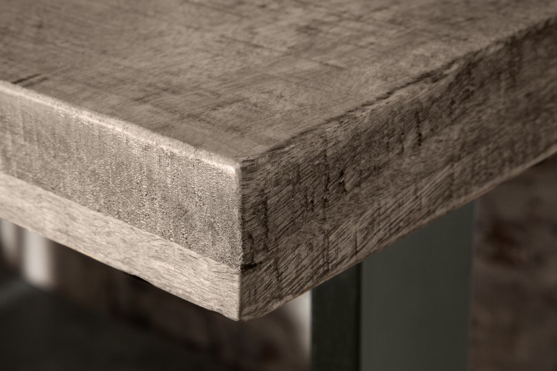Barový stůl Iron Craft 120cm šedé mango / 38667