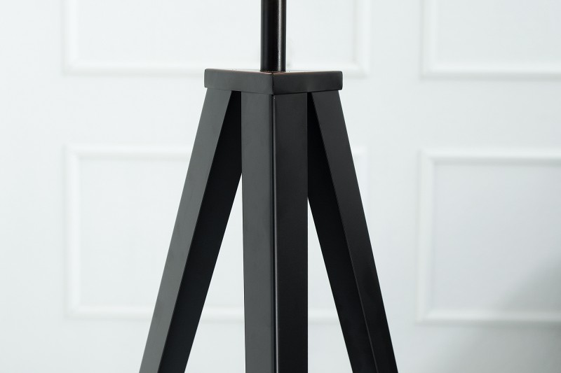Stojací lampa Simone 142cm - černá / 38683