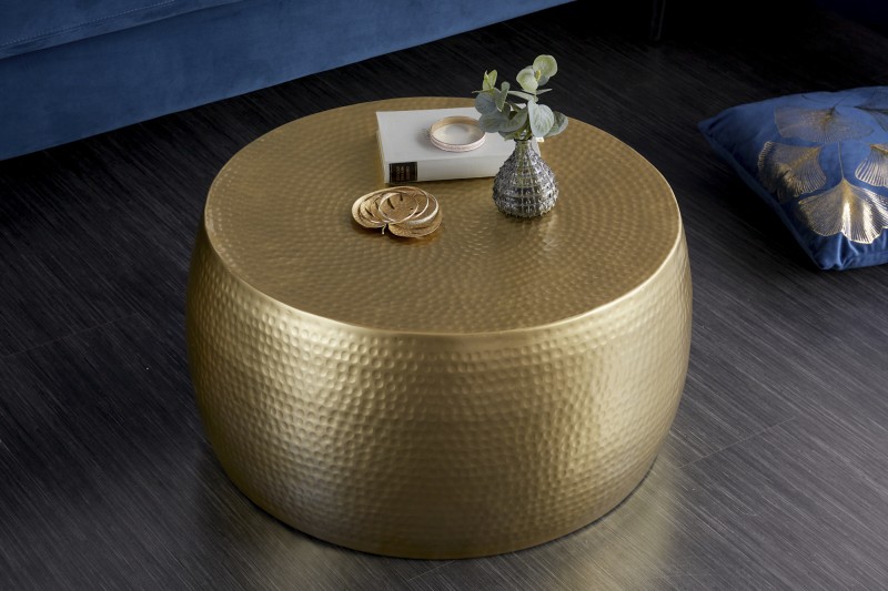 Konferenční stolek Sidon 60cm - zlatý / 39886