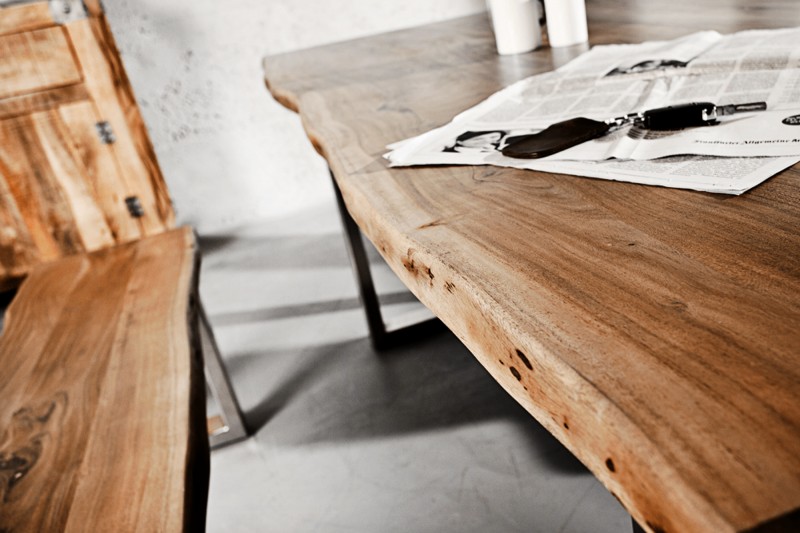 Jídelní stůl Mineiro Honey 180cm x 90cm - akát, medový / 39999