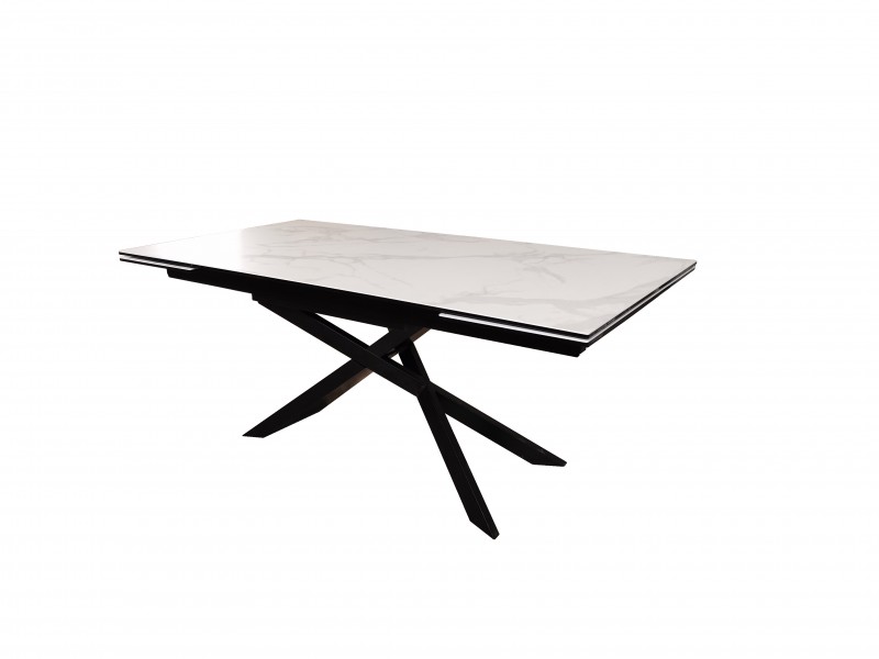 Jídelní stůl Ceramic 180-220-260cm x 90cm - mramor / 40122