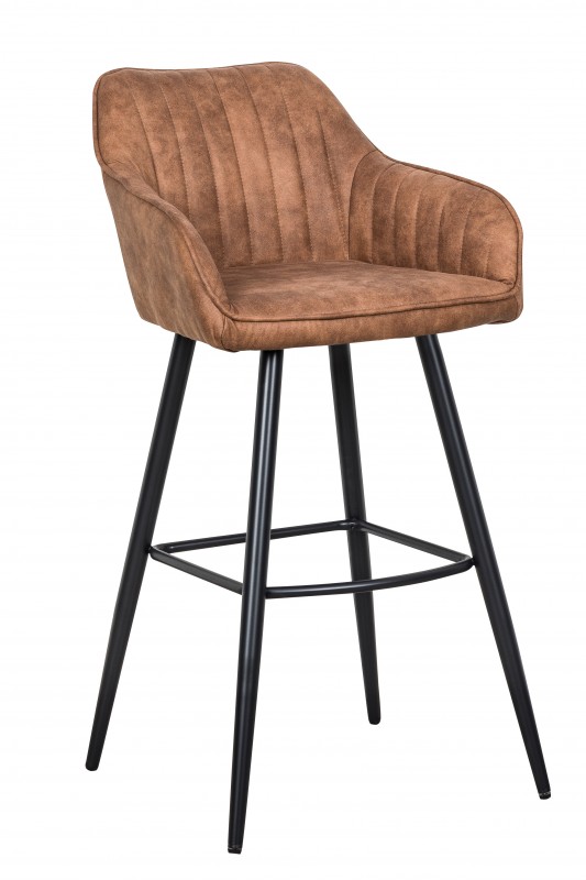 Barová židle Monroe - vintage hnědá / 40439