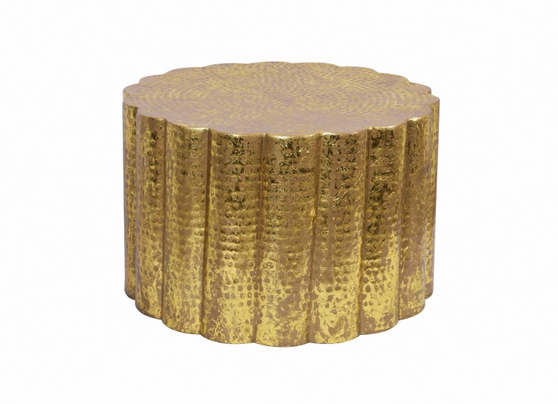 Konferenční stolek Wadi 60cm x 60cm - zlatý  / 40228