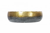 Deko Schale Orient 52cm gold mit Patina/ 41560 