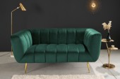 Sofa Noblesse 2er 165cm smaragdgrün/ 41247 
