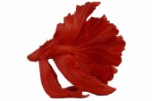 Deko Fisch Crowntail 60cm rot/ 43177 