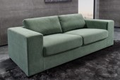 Sofa Lounger 220cm grün Cord/ 43758 